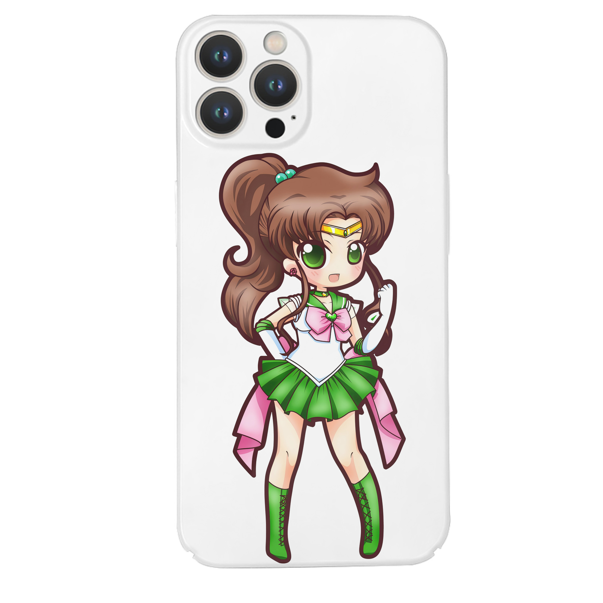 （画像用） 美少女戦士セーラームーン 木野 まこと きの まこと Sailor Moon Kino Makoto （セーラージュピター；Sailor Jupiter） 【iPhone 14シリーズ対応】ハードケース